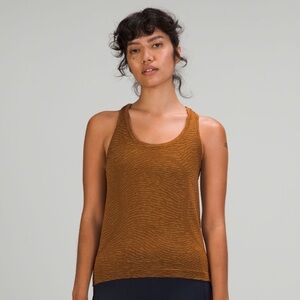 Lululemon Swiftly Tech RB Tank Top 2.0 *Race Length Water Surface Copper Sz 10